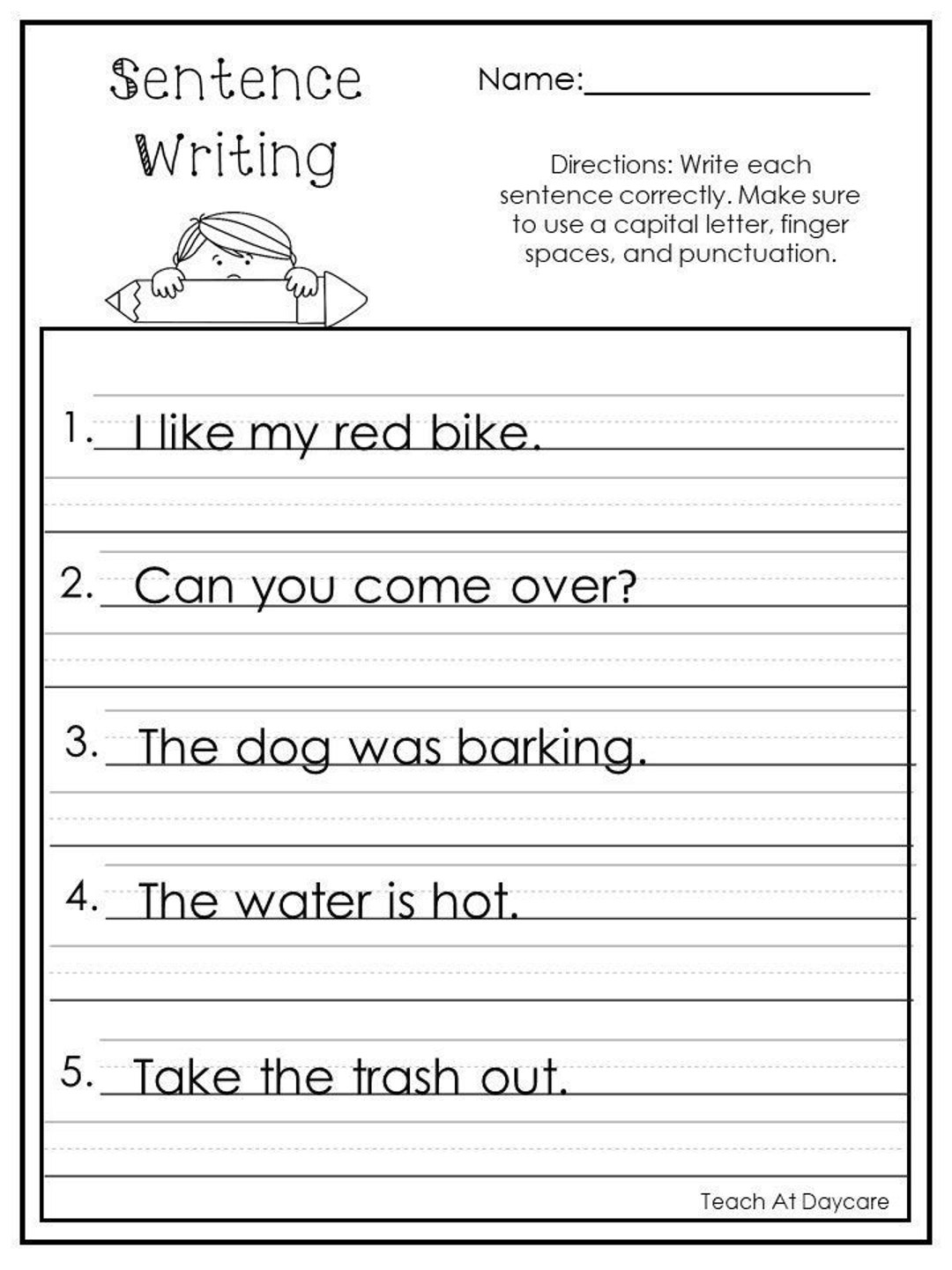 10 Printable Write The Sentence Worksheets 1st 3rd Grade ELA Worksheets Etsy Hong Kong 10 Printable Write The Sentence Worksheets 1st 3rd Grade ELA Worksheets Etsy Hong Kong