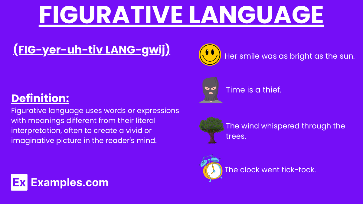 100 Figurative Language Examples