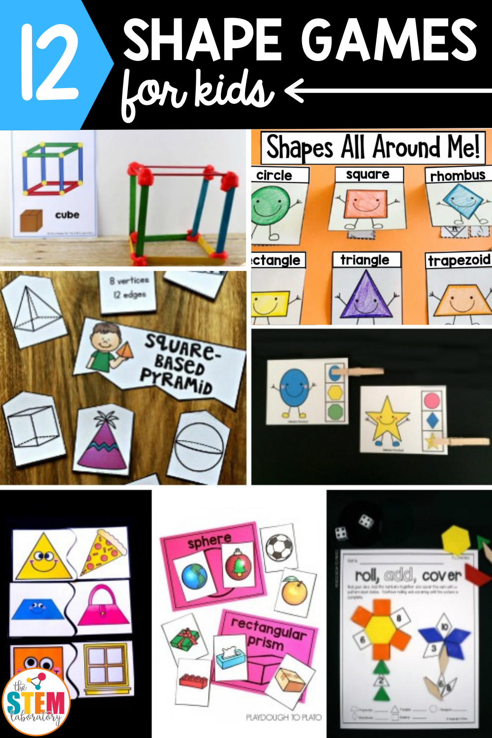 Shape Games For Kindergarten