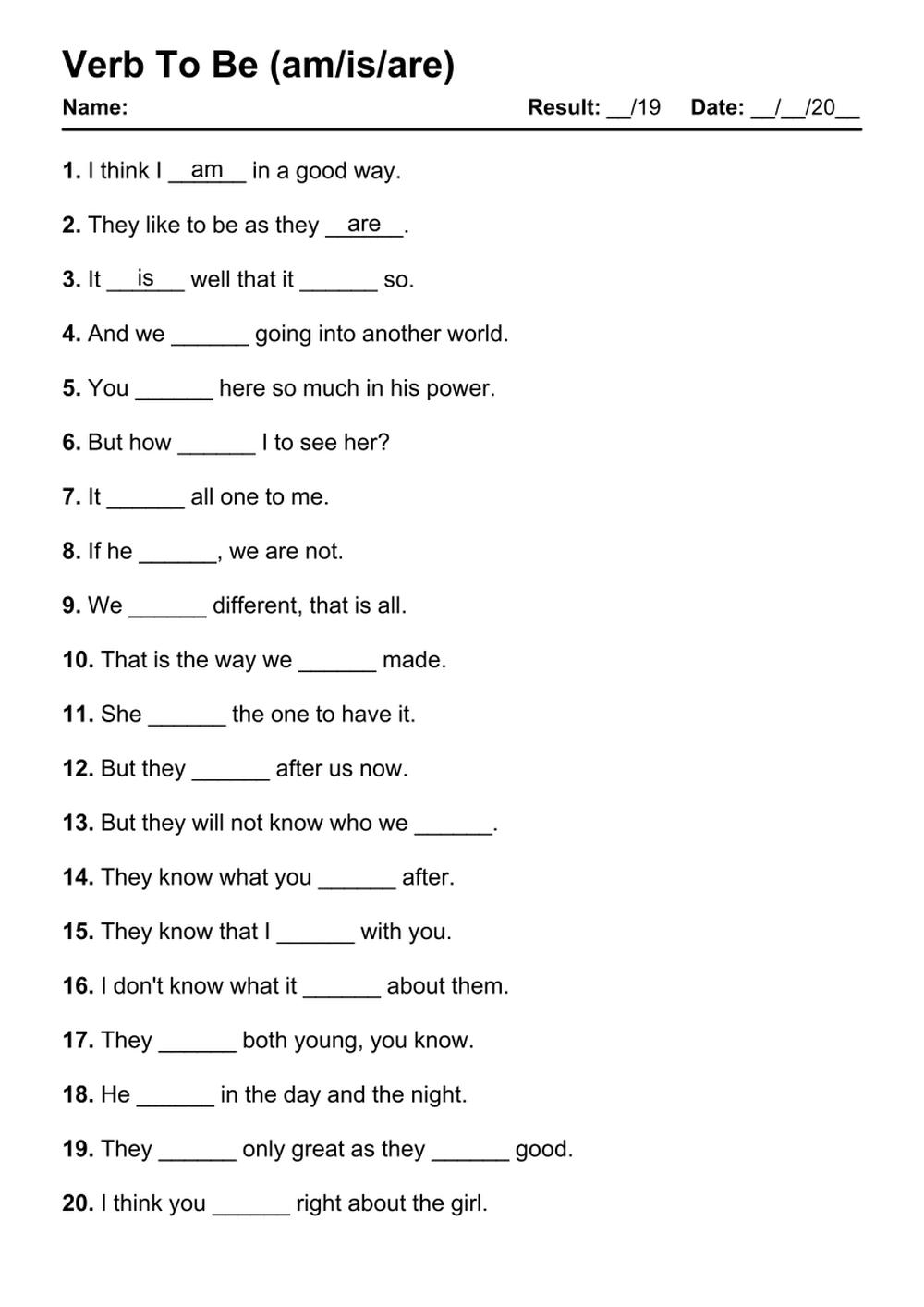 15 074 English Grammar PDF Worksheets With Answers Grammarism