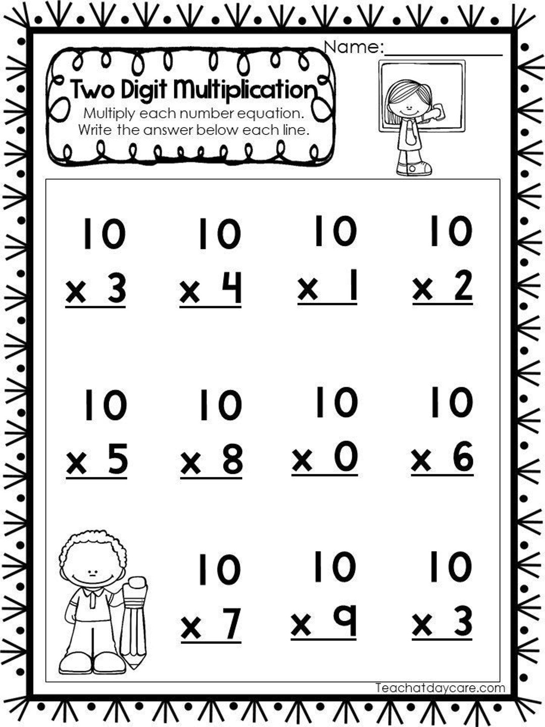 2 digit multiplication worksheets 2 digit multiplication worksheets