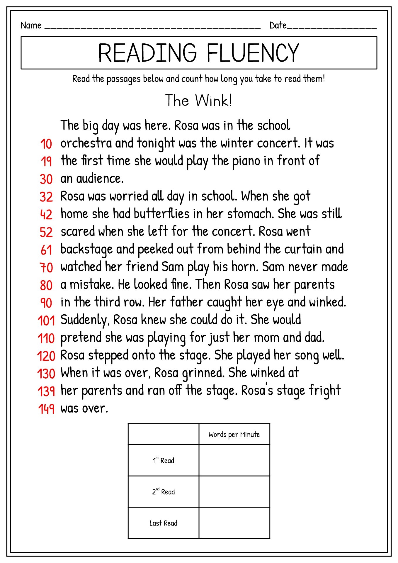 17 Reading Fluency 2nd Grade Worksheets Free PDF At Worksheeto 17 Reading Fluency 2nd Grade Worksheets Free PDF At Worksheeto