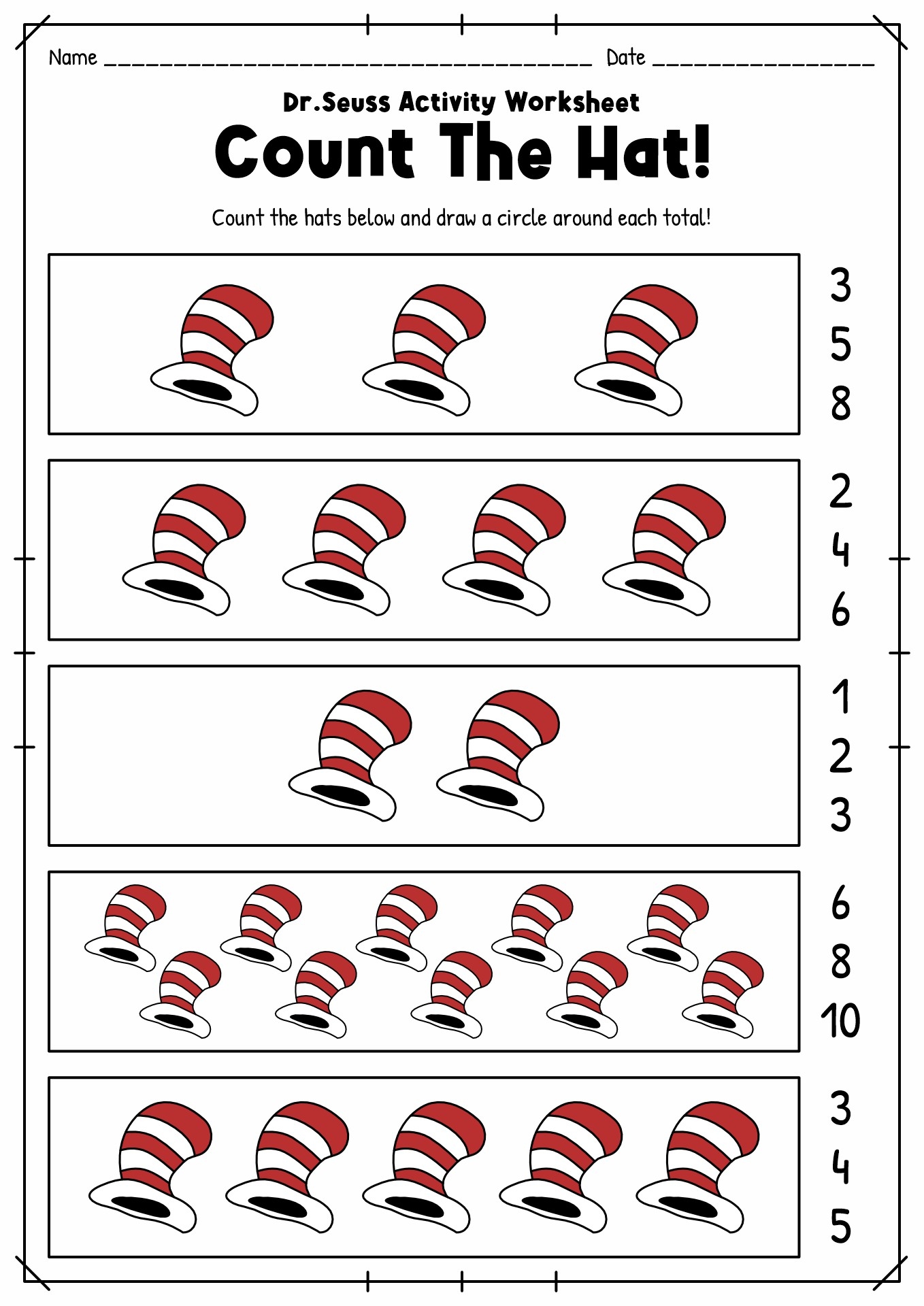 18 Dr Seuss Worksheets For Preschool Free PDF At Worksheeto Worksheets Library 18 Dr Seuss Worksheets For Preschool Free PDF At Worksheeto Worksheets Library