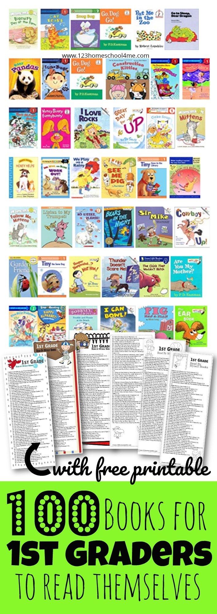 Free Reading Books For 1st Graders