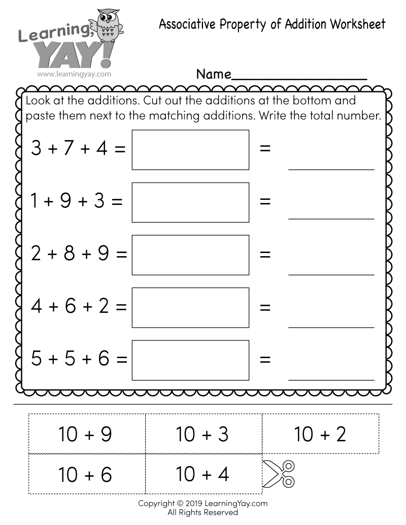 Printable Math Worksheets For 1st Grade