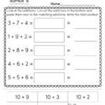 1st Grade Math Worksheets Free Printables