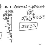 2 1 3 As A Decimal And Percent Math ShowMe