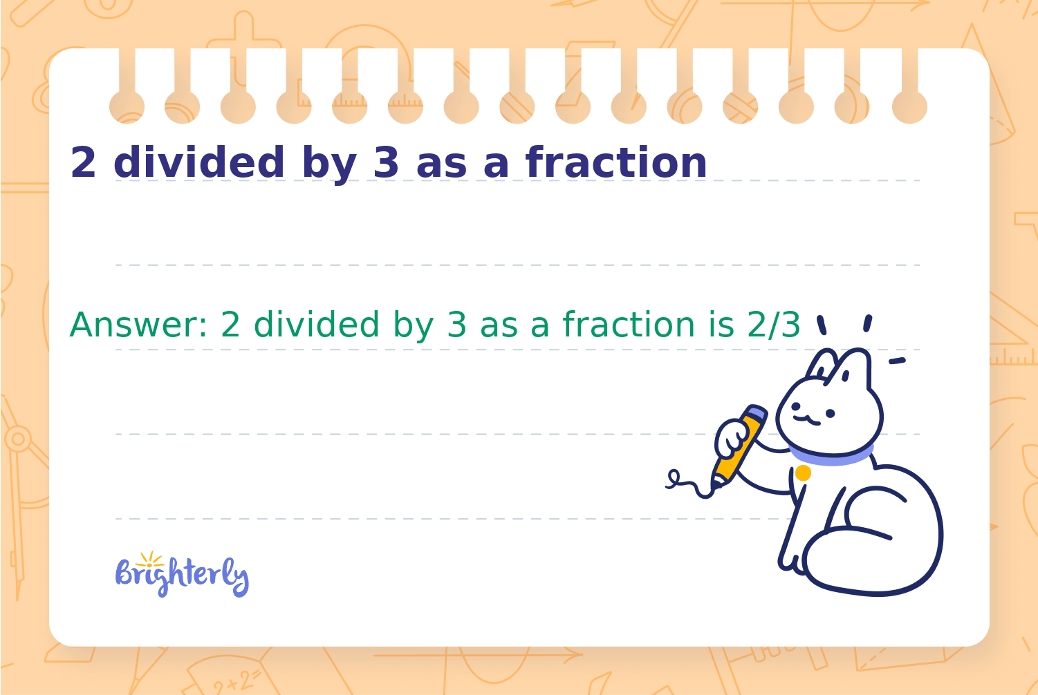 2 Divided By 3 As A Fraction Solved 2 Divided By 3 As A Fraction Solved