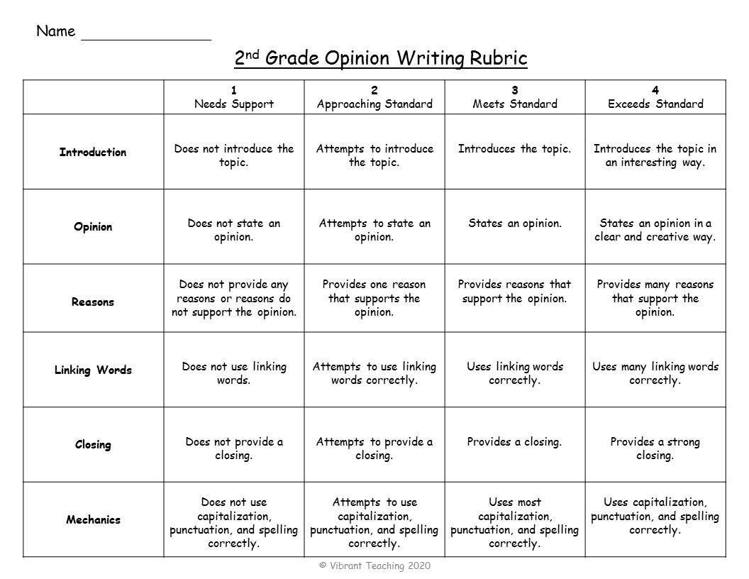 Topic For Opinion Writing