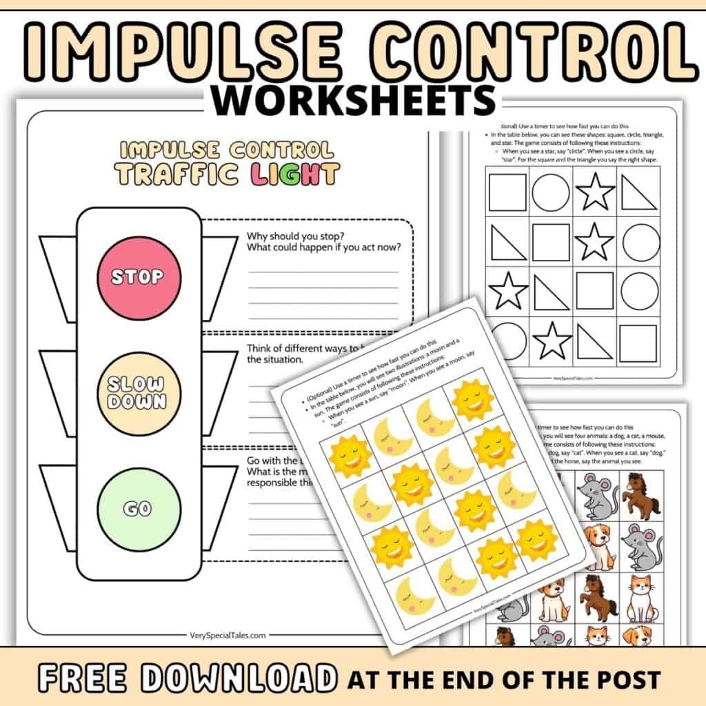 21 Impulse Control Activities For Kids PDF Fun Games Worksheets Resources To Practice Self Control At Home Or School Very Special Tales 21 Impulse Control Activities For Kids PDF Fun Games Worksheets Resources To Practice Self Control At Home Or School Very Special Tales