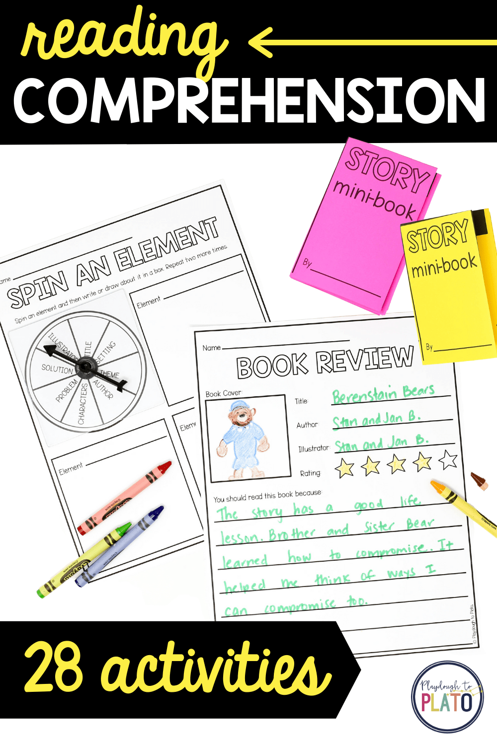 28 Reading Comprehension Activities Playdough To Plato