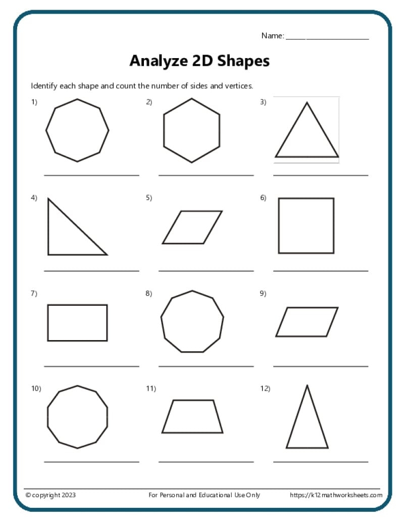 classifying shapes 5th grade