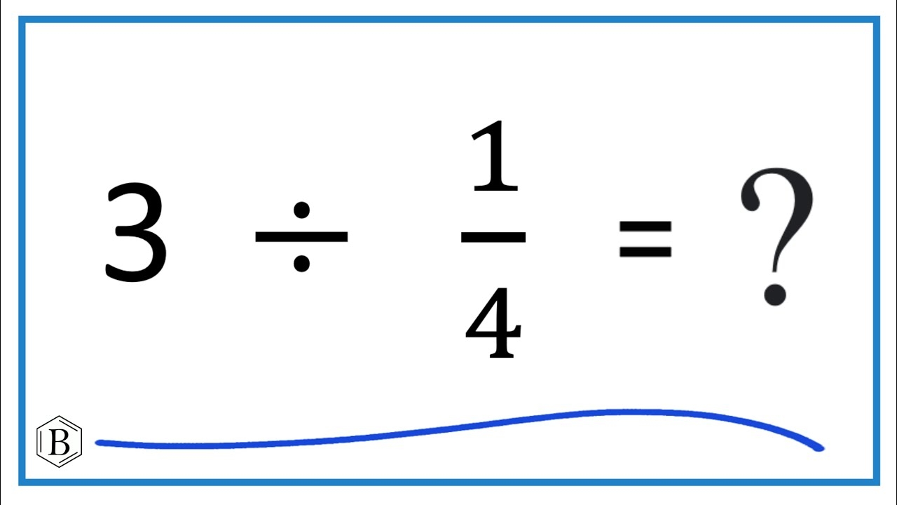 3 4 Divided By 1