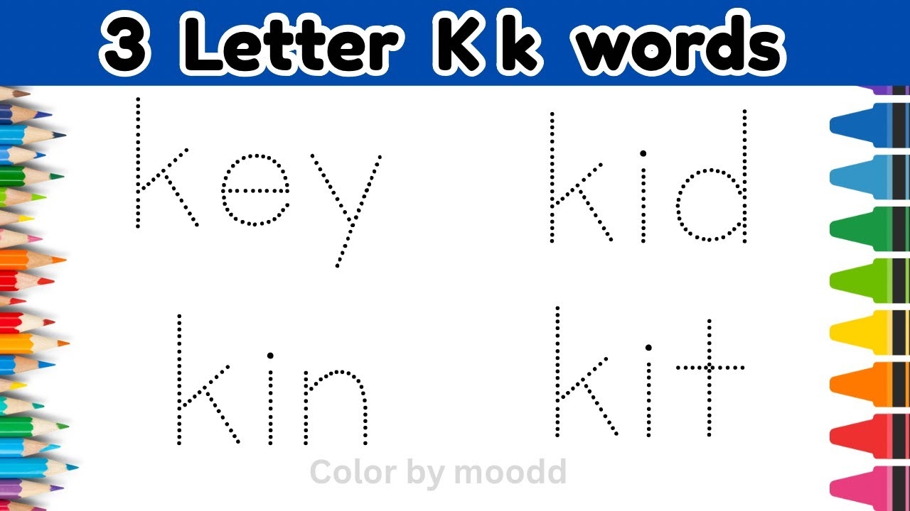 3 Letter Kk Words For Kindergarten Words Starts With Kk 3 Letter Words YouTube 3 Letter Kk Words For Kindergarten Words Starts With Kk 3 Letter Words YouTube