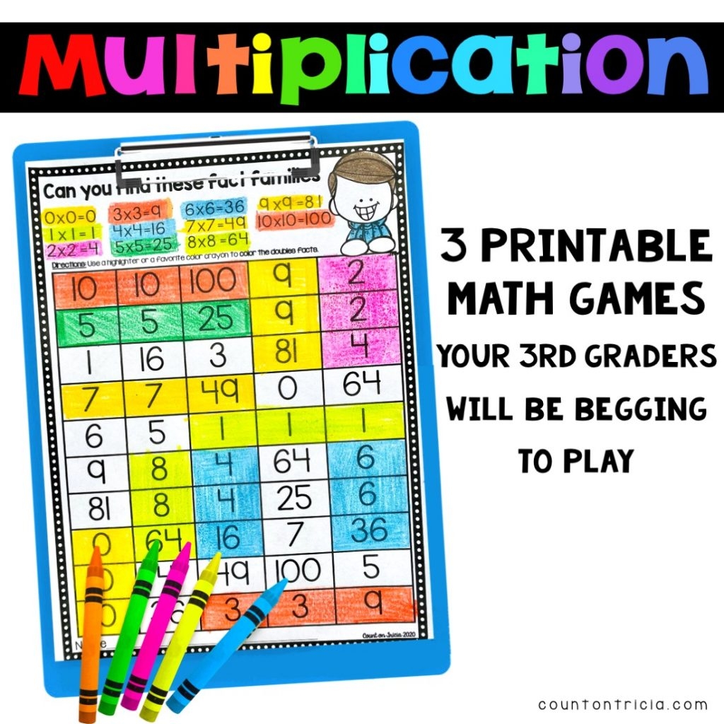 Math For 3rd Graders Games