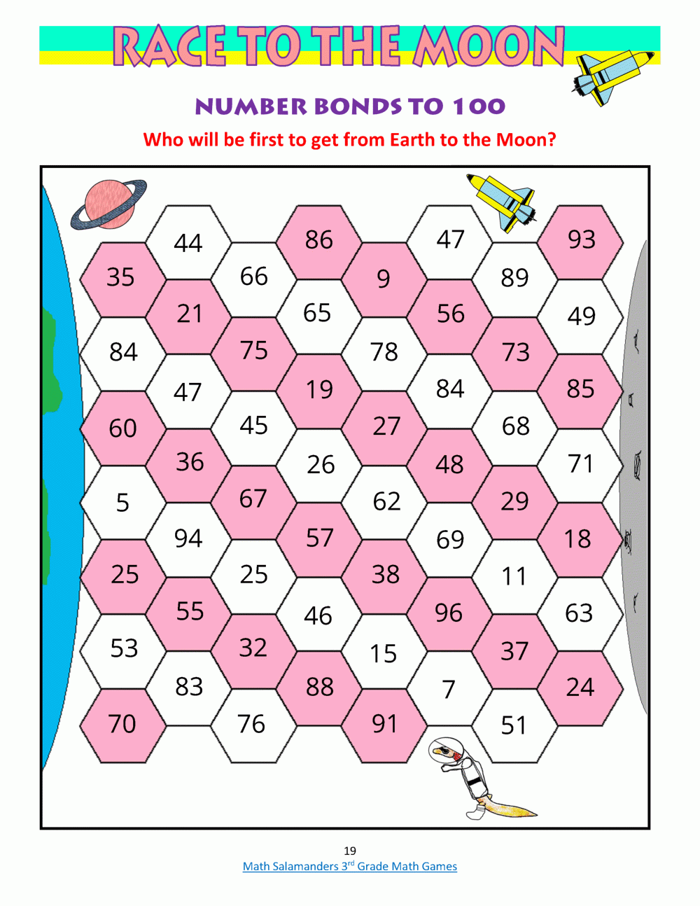 3rd Grade Math Games Booklet 3rd Grade Math Games Booklet