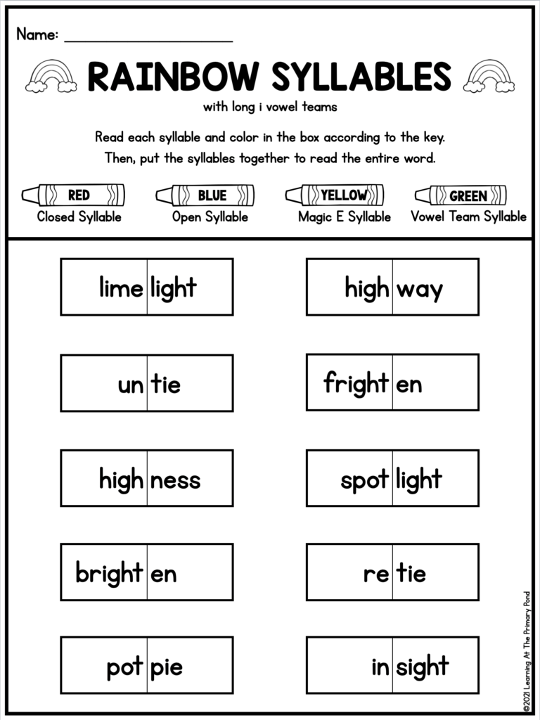4 Engaging Activities For Teaching Multisyllabic Words Learning Worksheets Library 4 Engaging Activities For Teaching Multisyllabic Words Learning Worksheets Library