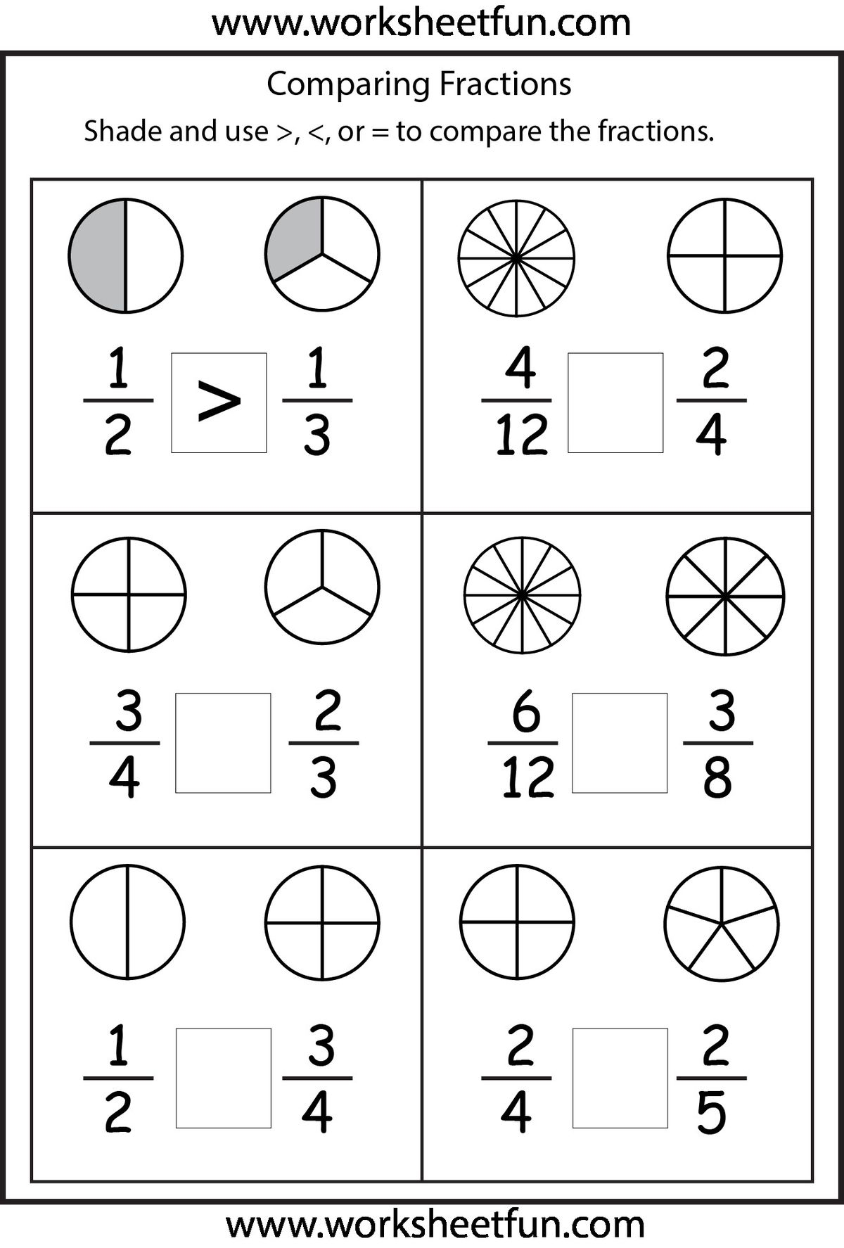 4 Free Math Worksheets Third Grade 3 Fractions And Decimals Identify Fractions Write AMP 4 Free Math Worksheets Third Grade 3 Fractions And Decimals Identify Fractions Write AMP