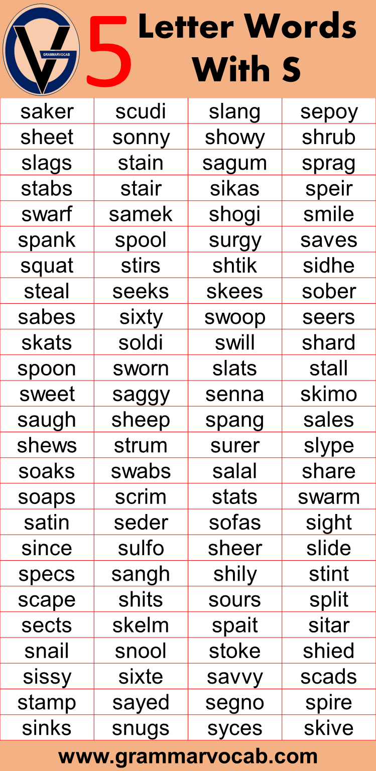 Words Beginning With Sr