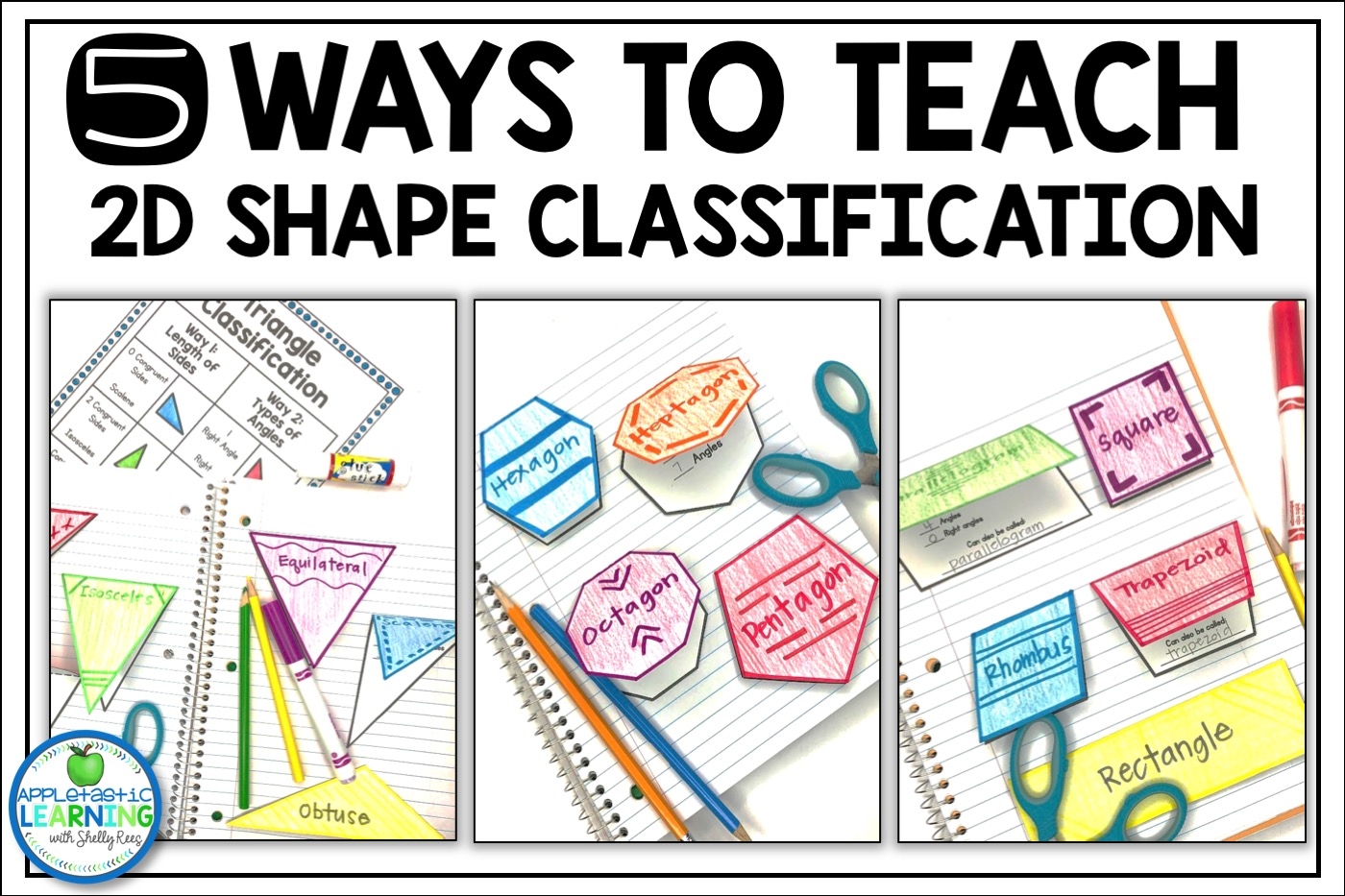 5 Ways To Teach 2D Shape Classification Appletastic Learning