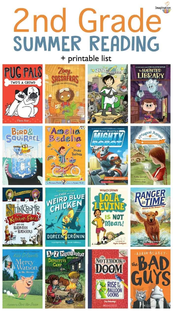 50 Best 2nd Grade Books For Summer Reading