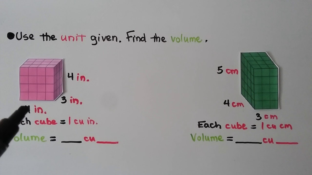 5th Grade Math 11 6 Understand Volume Unit Cubes Rectangular Prisms YouTube 5th Grade Math 11 6 Understand Volume Unit Cubes Rectangular Prisms YouTube