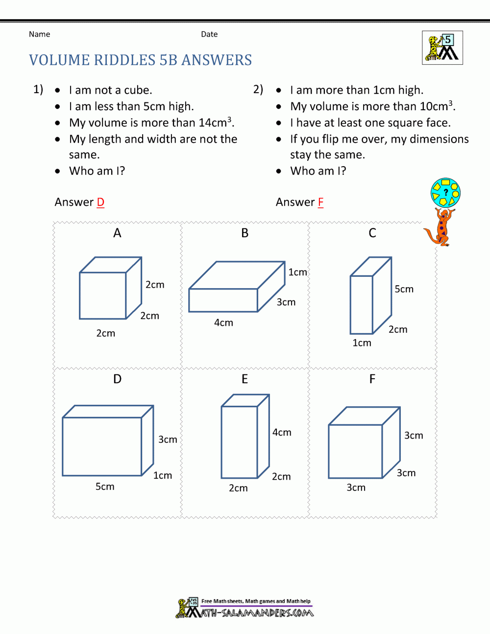 5th Grade Volume Worksheets Worksheets Library 5th Grade Volume Worksheets Worksheets Library