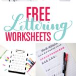 6 Resources For Free Lettering Worksheets Tombow USA Blog
