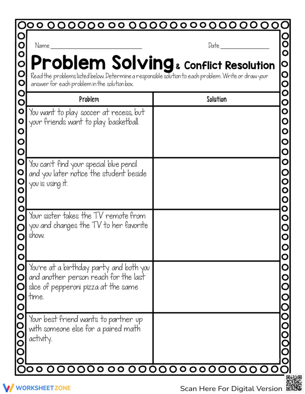 60 Free Conflict Resolution Worksheets For Middle School Worksheets Library 60 Free Conflict Resolution Worksheets For Middle School Worksheets Library