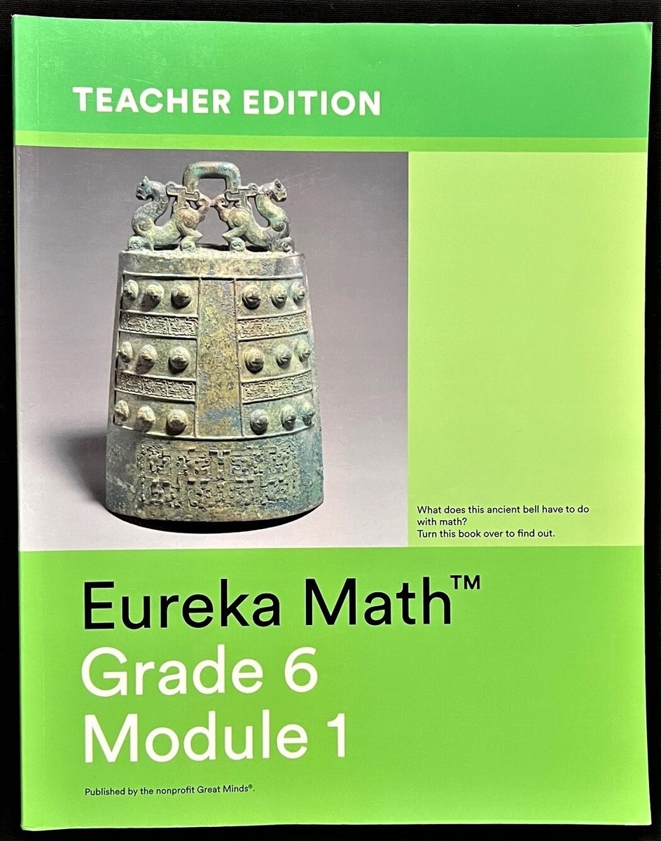 6th Grade EUREKA MATH TEACHER EDITION Module 1 2015 Great Minds EBay