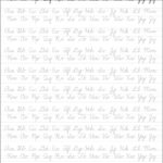 7 Printable Cursive Handwriting Worksheets For Beautiful Penmanship