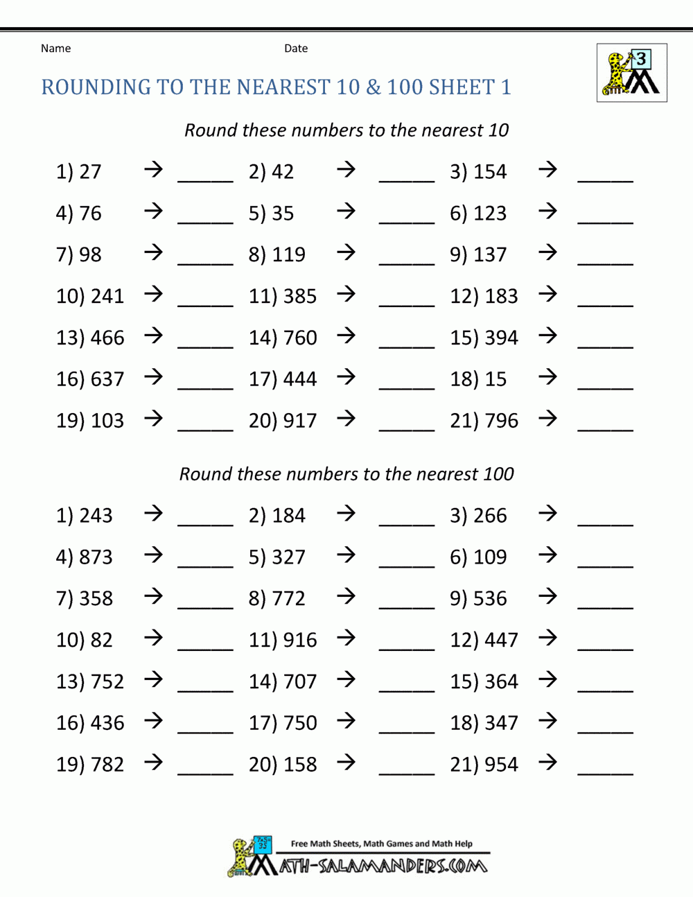 7 Rounding Numbers Ideas In 2025 Rounding Numbers Math Worksheets Rounding Worksheets