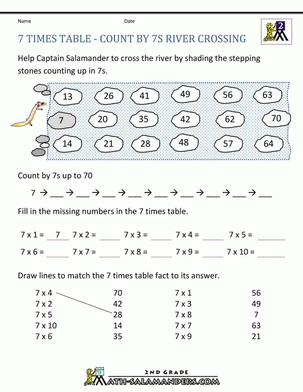 7 Times Table Worksheets Library 7 Times Table Worksheets Library