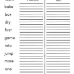 8 Printable First Grade Spelling Writing Worksheets Etsy UK