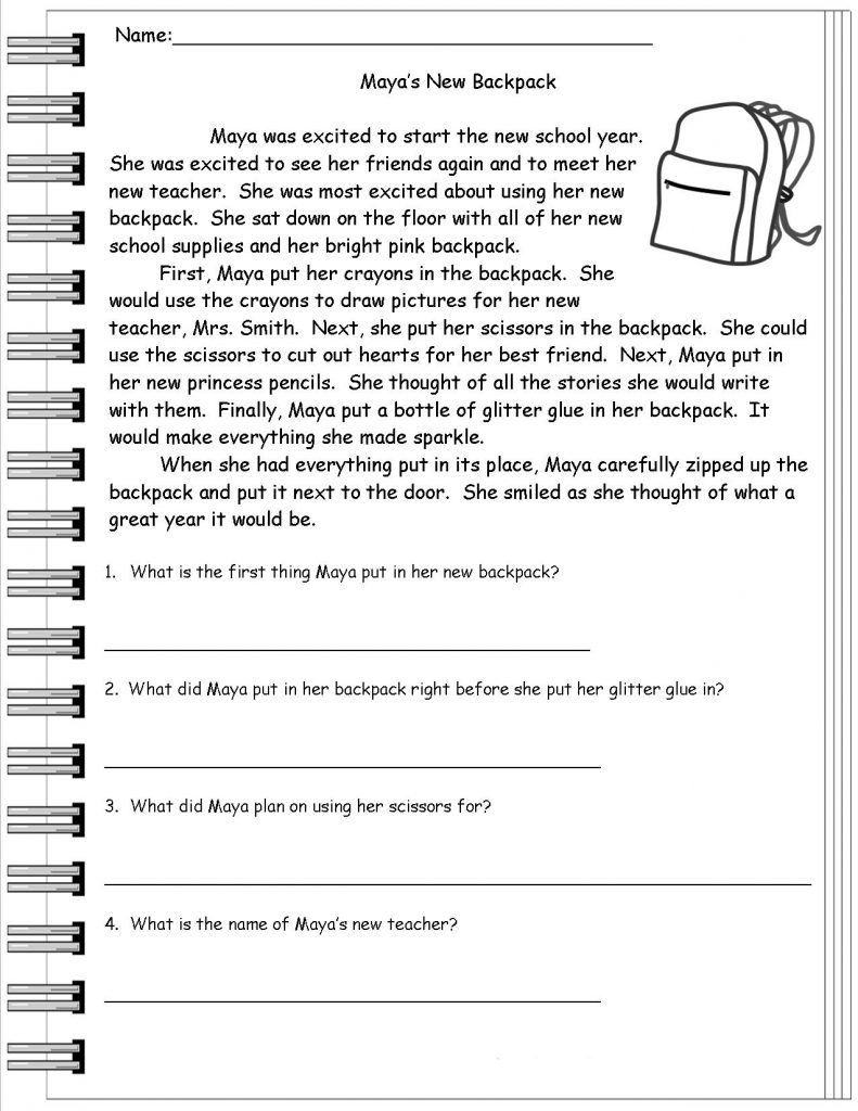 free printable reading comprehension worksheets free printable reading comprehension worksheets