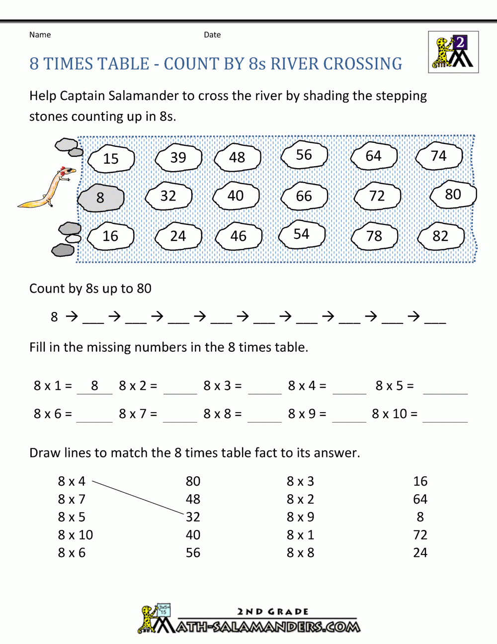 8 Times Table Worksheets Library 8 Times Table Worksheets Library