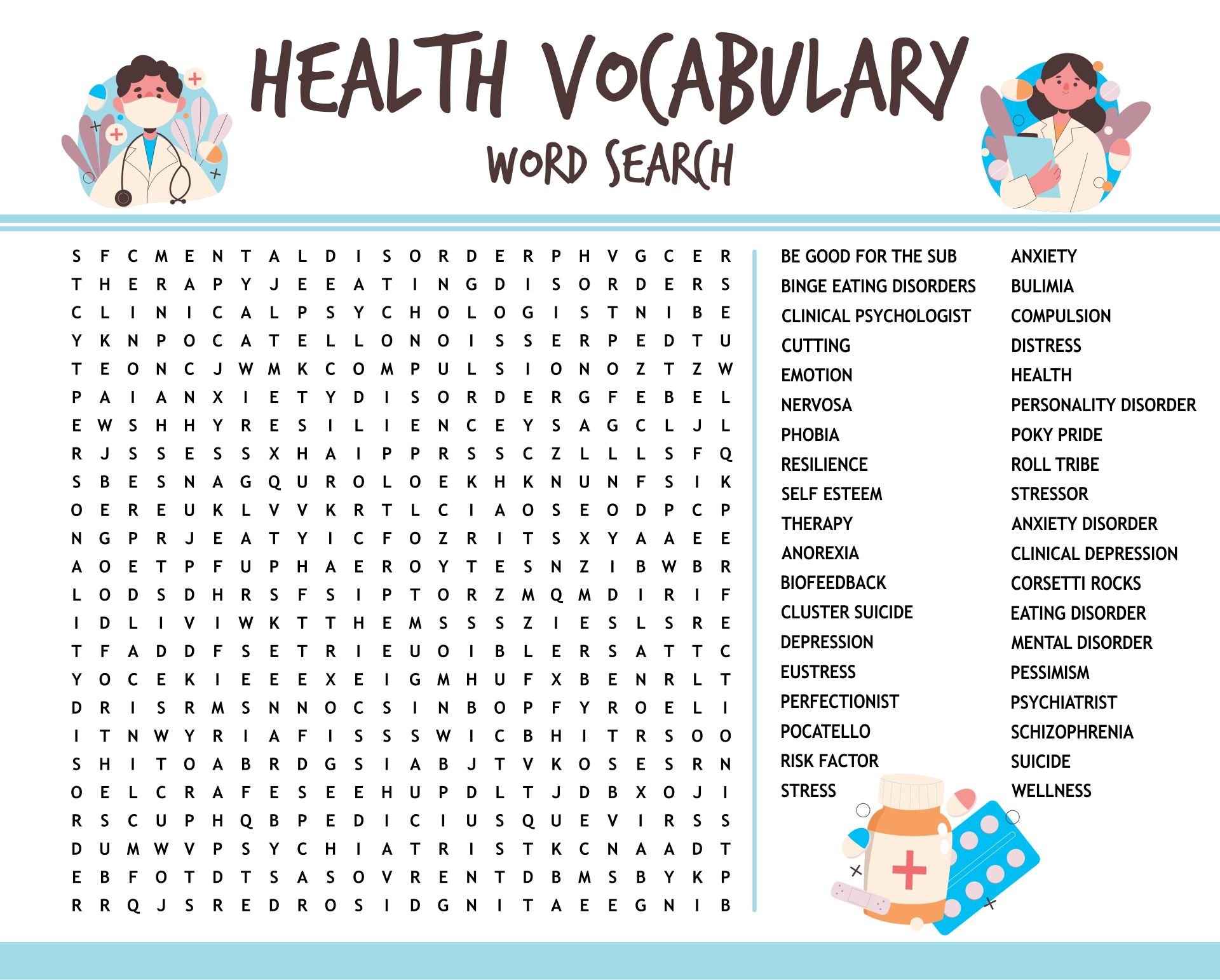 984 Health English ESL Worksheets Pdf amp Doc Worksheets Library