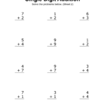 Addition Worksheets Free Printable Easy Math Problems Free Printables Monograms Design Tools Patterns DIY Projects