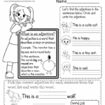 Adjectives Worksheet Free Printable Digital PDF