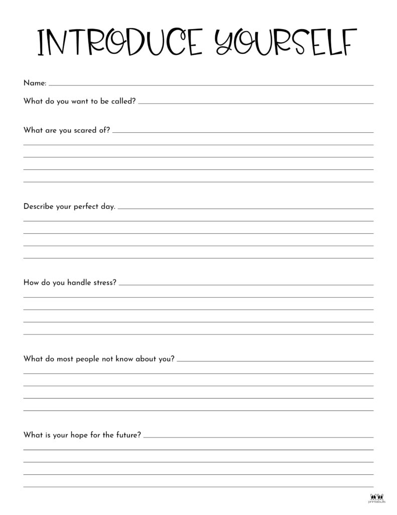 All About Me Printable Worksheets 50 FREE Printables Printabulls Worksheets Library All About Me Printable Worksheets 50 FREE Printables Printabulls Worksheets Library