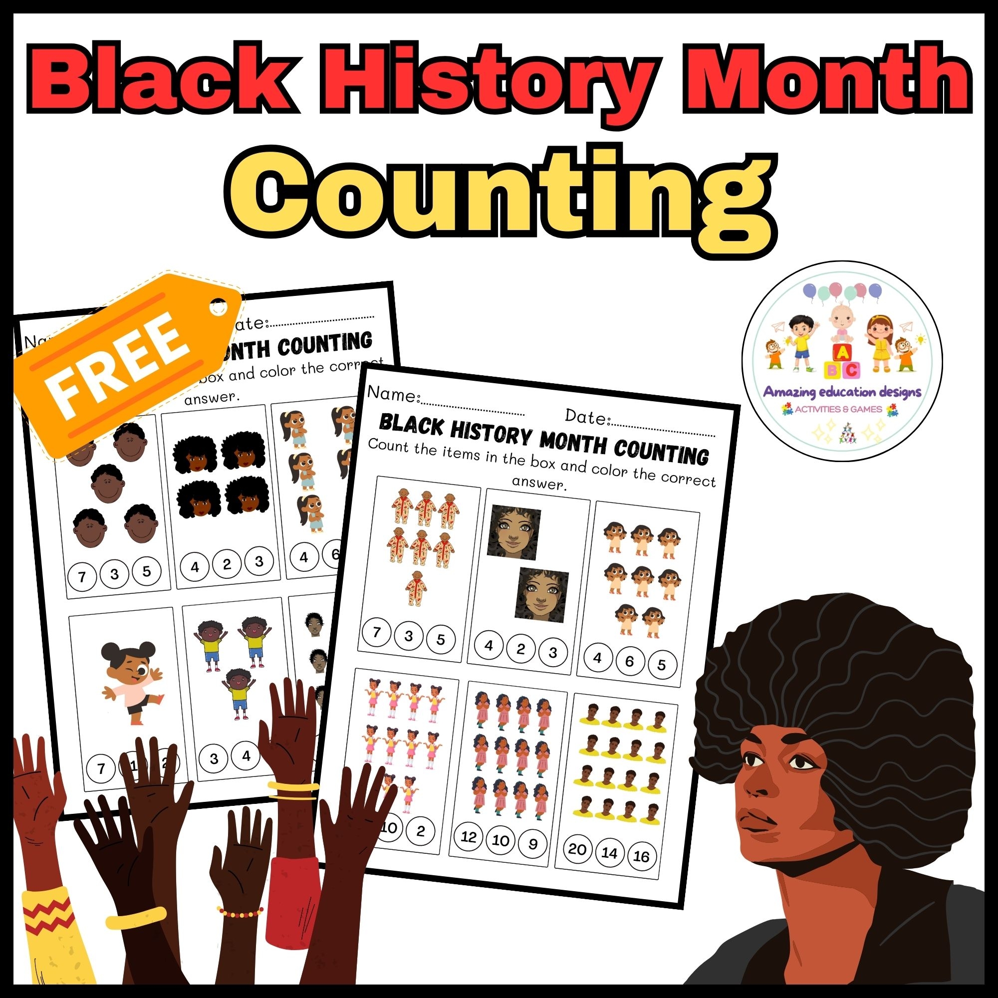 Black History Month Printable Worksheets