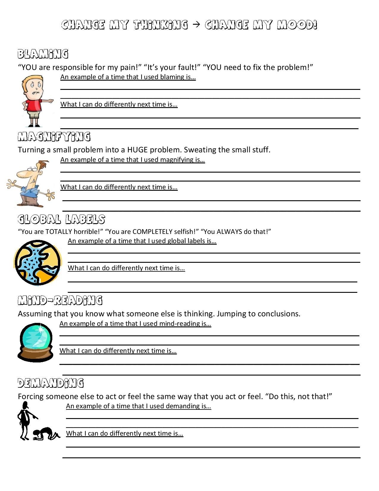 free printable anger management worksheets for youth free printable anger management worksheets for youth