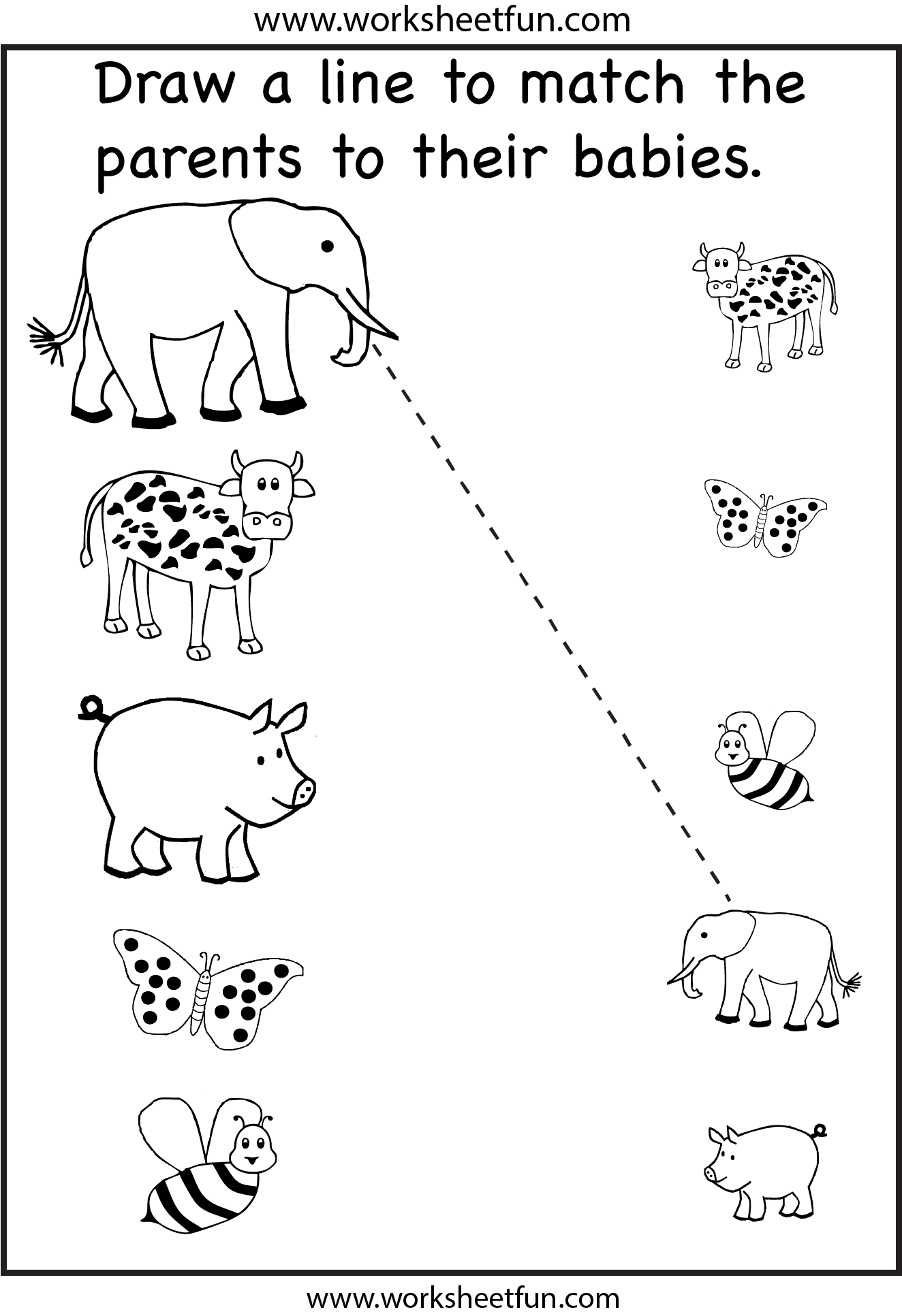 Free Printable Matching Worksheets