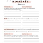 Anxiety Buster Worksheet No Fear Verses Printable House Mix