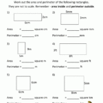 Area And Perimeter Of Rectangle