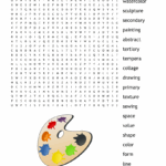 Art Terms Word Search WordMint