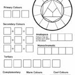 Basic Color Theory Printable SCYAP Worksheets Library