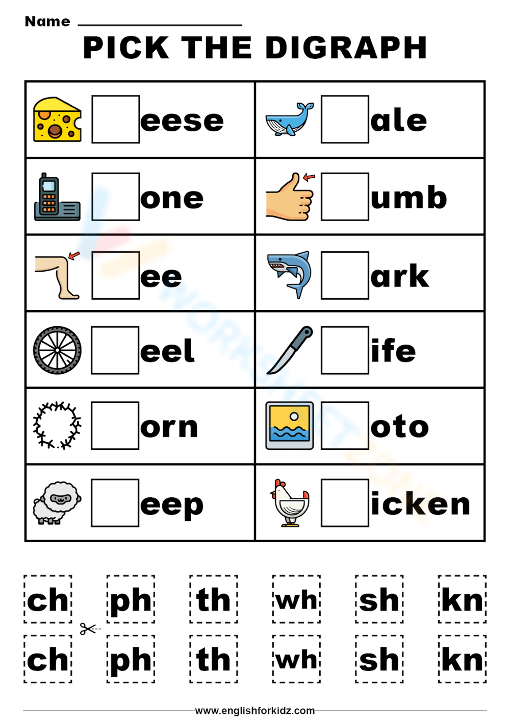 Blends And Digraphs Worksheets Printable Blends And Digraphs Worksheets Printable