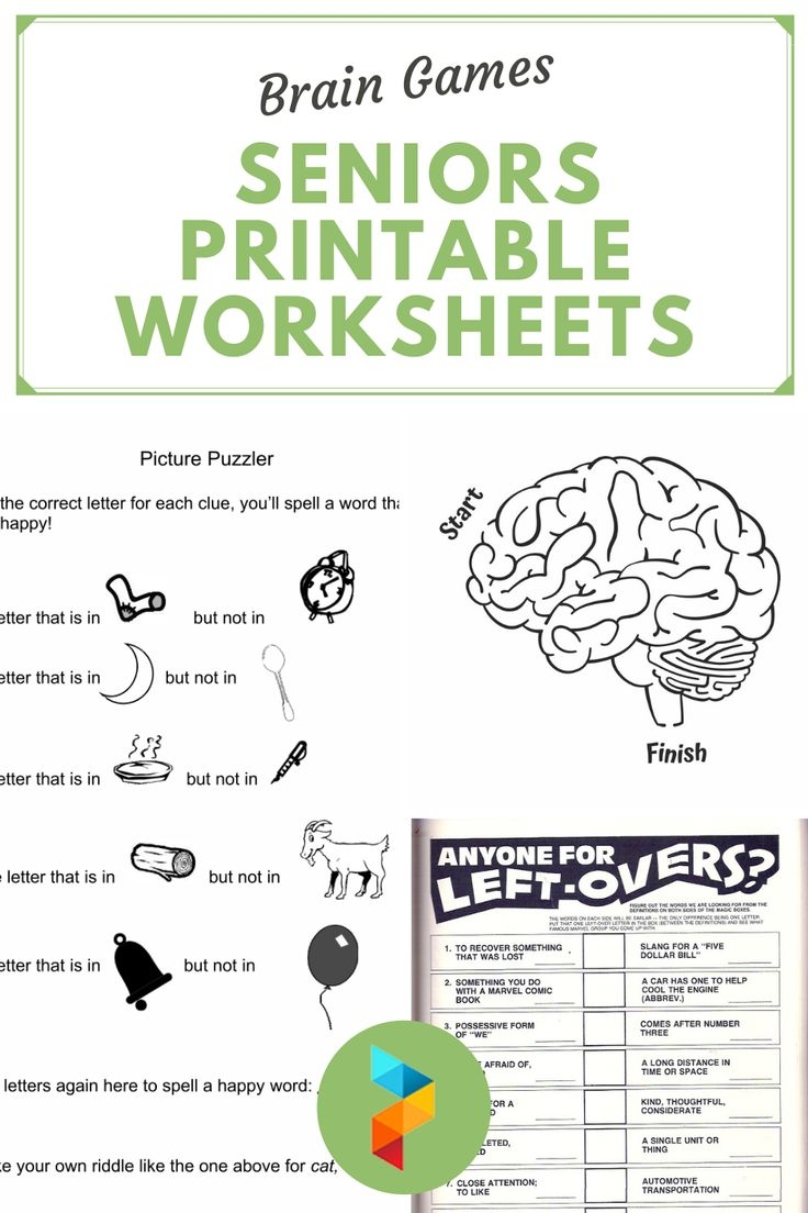 Brain Games Seniors Worksheets 10 Free PDF Printables Printablee Brain Games Seniors Worksheets 10 Free PDF Printables Printablee