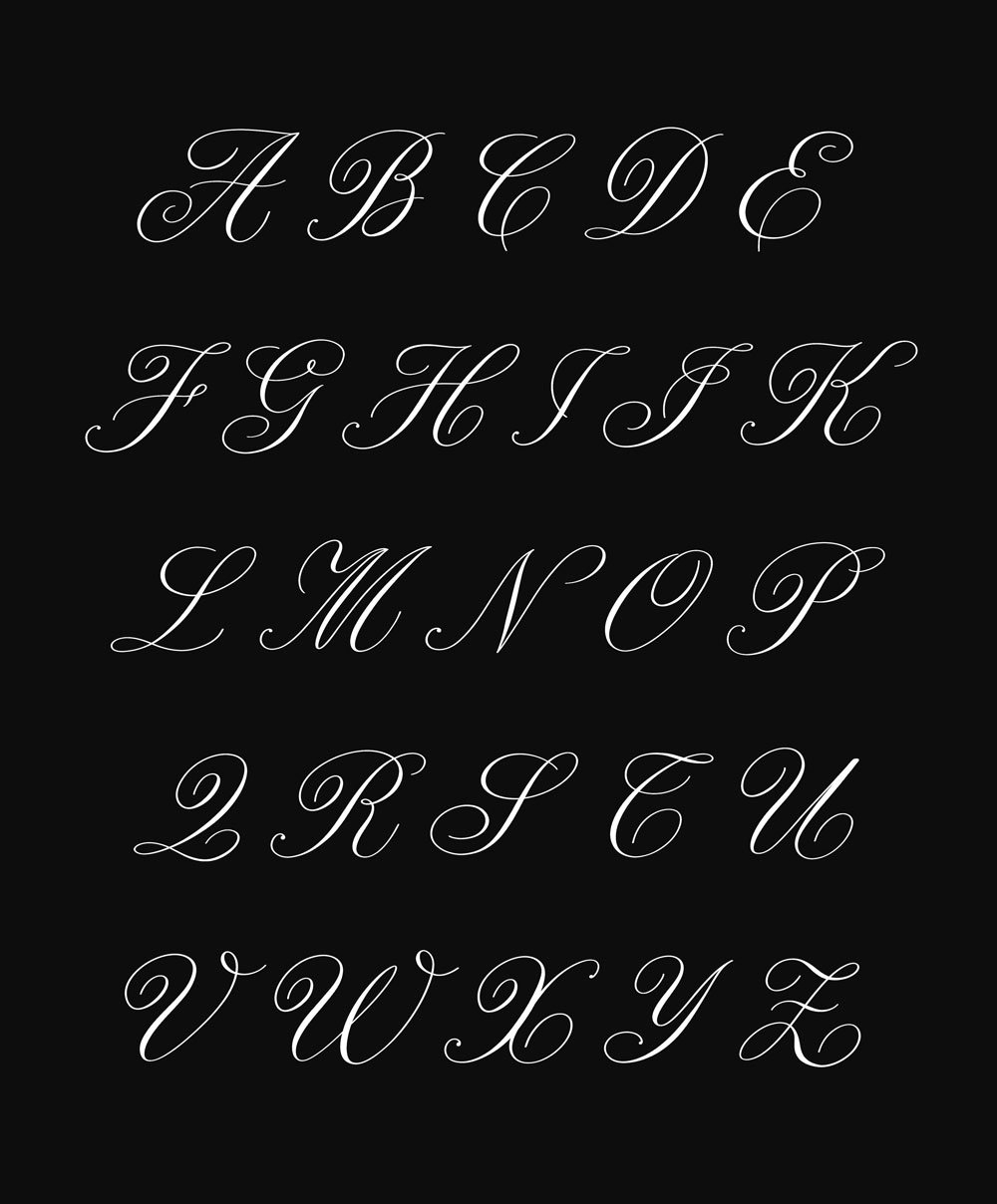 Capital Calligraphy Alphabet Demo Molly Suber Thorpe Capital Calligraphy Alphabet Demo Molly Suber Thorpe